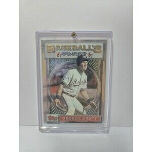 1993 TOPPS FINEST #63 GEORGE BRETT KANSAS CITY ROYALS B268